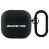 AMG AMA4SLWK AirPods 4 cover             czarny/black Leather White Logo