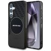 Etui AMG Transparent Rhombs MagSafe do   Samsung Galaxy S25 czarny