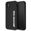 AMG AMHCN61SGLBGN iPhone 11 6,1"czarny/black hardcase Silicone Big Logo
