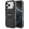 Etui AMG Double Layer Transparent        Smocked MagSafe do iPhone 17 Pro czarny