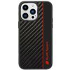 Audi Carbon Fiber Stripe iPhone 14 Pro 6.1" czarny/black hardcase AUS-TPUPCIP14P-R8/D1-BK