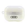 Audi IML Geometric Pattern AirPods Pro   2 cover biały/white AU-IMLAPP2-A6/D3-WE