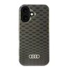 Audi IML Stitching Pattern MagSafe iPhone 16 6.1" czarny/black hardcase AU-IMLMIP16-Q5/D3-BK