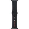 Pasek Audi Sport Red Logo Silicone Watch Strap do Apple Watch 44/45/46/49mm czarny