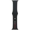 Pasek Audi Sport Red Logo Silicone Watch Strap do Apple Watch 40/41/42mm czarny