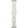 Pasek Audi Sport Red Logo Silicone Watch Strap do Apple Watch 40/41/42mm biały