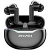 AWEI słuchawki Bluetooth 5.3 T50 ENC TWS + stacja dokująca czarny/black