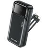 Powerbank Awei PA-93 20000mAh 22,5W PD   2xUSB-C + kabel czarny