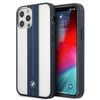 Etui BMW BMHCP12MPCUMRSTNA iPhone 12/12 Pro 6,1" transparent hardcase Middle Stripe Navy