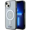 Etui BMW BMHMP14MHCRS iPhone 14 Plus / 15 Plus 6.7" transparent hardcase Silver Ring MagSafe