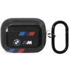 BMW BMAP222SOTK AirPods Pro 2(2022/2023) cover czarny/black Tricolor Stripes