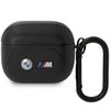BMW BMA322PVTK AirPods 3 gen coverczarny/black Leather Curved Line