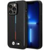 Etui BMW BMHMP14L22PVTK iPhone 14 Pro6,1" czarny/black Quilted Tricolor MagSafe