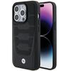 BMW BMHCP15L22RPSK iPhone 15 Pro 6.1"czarny/black Leather Seats Pattern