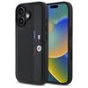BMW BMHCP16S23PUPVK iPhone 16 6.1"czarny/black hardcase M Perforated Tricolor Detail Line
