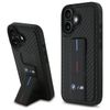 BMW BMHCP16SGSPCCK iPhone 166.1" czarny/black hardcase M Grip Stand Smooth and Carbon