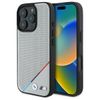 BMW BMHMP16X23PUPDG iPhone 16 Pro Max    6.9" szary/grey hardcase M Perforated Tricolor Line MagSafe