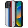BMW BMHMP16X23PUPTH iPhone 16 Pro Max    6.9" biały/white hardcase M Perf. Tricolor Printed Stripes MagSafe