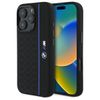 BMW BMHMP16X23SHEB iPhone 16 Pro Max     6.9" czarny/black hardcase Silicone Hexagon Blue Line MagSafe