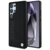Etui BMW Leather Big Wordmark do Samsung Galaxy S25 Ultra czarny