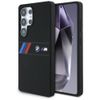 Etui BMW Silicone Middle Tricolor        Stripes MagSafe do Samsung Galaxy S25 Ultra czarny
