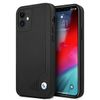 Etui BMW BMHCP12SRCDPK iPhone 12 mini5,4" czarny/black hardcase Leather Deboss