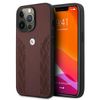 Etui BMW BMHCP13XRSPPR iPhone 13 Pro Max6,7" czerwony/red hardcase Leather Curve Perforate