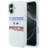 Etui BMW M Silicon Horizontal Line       MagSafe do iPhone 17 biały