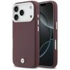 Etui BMW Sign Full Wrapped Metal MagSafe do iPhone 17 Pro czerwony
