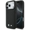 Etui BMW M Quilted Logo MagSafe do       iPhone 17 Pro czarny