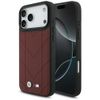 Etui BMW M Quilted Logo MagSafe do       iPhone 17 Pro Max czerwony