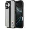 Etui BMW M Perforated Stripe Logo        MagSafe do iPhone 17 szary