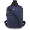 Torebka na telefon BMW Nylon             Pocket&Metal Logo Crossbody granatowy