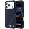 Etui BMW M Tire Track Blue Line MagSafe do iPhone 18 Pro Max / 17 Pro Max granatowy