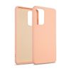 Beline Etui Silicone Samsung A52s/A524G/5G złoty-róż/pink-gold