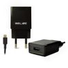 Beline Ład. siec. 1xUSB + lightning 1Aczarna/black iPhone 5/6/7/8/X