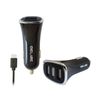 Beline Ład. sam. 3xUSB + USB-C 4Aczarna/black