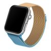 Beline pasek Apple Watch Steel42/44/45/49mm niebiesko-złoty blue/gold