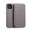 Beline Etui Book Magnetic iPhone 15 6.1"stalowy/steel