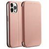 Beline Etui Book Magnetic iPhone 15 ProMax 6,7" różowo złoty/rose gold