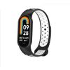 Beline pasek Mi Band 10/9/8 design czarno-biały /black-white