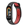 Beline pasek Mi Band 10/9/8 design       czarno-czerwony /black-red