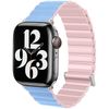 Beline pasek Apple Watch Magnetic Pro42/44/45/49mm różowo/błękitny pink/sierra box