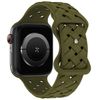 Beline pasek Apple Watch Silicone Woven38/40/41mm oliwkowy /oliver box