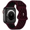 Beline pasek Apple Watch New SportSilicone 38/40/41mm bordowo-czarny  wine red/black box