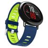 Beline pasek Watch 22mm Double ColorSilicone niebiesko-zielony blue/green box