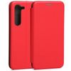 Beline Etui Book Magnetic Sam S23+S916  czerwony/red