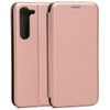 Beline Etui Book Magnetic Sam S23+S916  różowo-złoty/rose gold