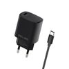 Beline Ład. siec. 1x USB-C 20W + kabelUSB-C czarna /black PD 3.0  BLNCB20C