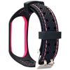 Beline pasek Mi Band 3/4 Sportczarno-różowy black/pink
